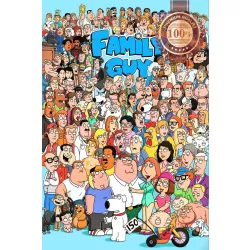 FAMILY GUY CHARACTERS CAST PETER GRIFFIN TV SHOW SERIES PRINT PREMIUM POSTER