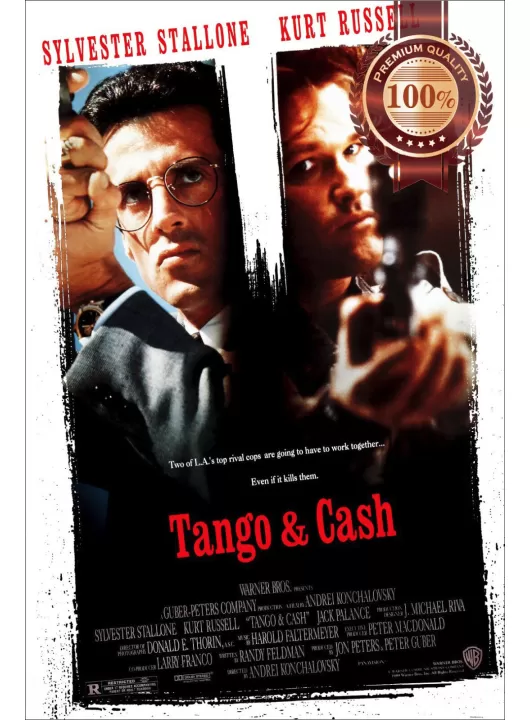 TANGO & CASH STALLONE 1989 80s AND OFFICIAL ORIGINAL MOVIE FILM PRINT PREMIUM POSTER TANGO & CASH STALLONE 1989 80s AND OFFICIAL ORIGINAL MOVIE FILM PRINT PREMIUM POSTER