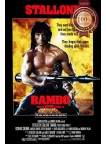 RAMBO FIRST BLOOD PART 2 1985 80s TWO II MOVIE ORIGINAL CINEMA PRINT PREMIUM POSTER
