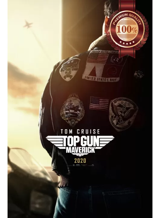 TOP GUN MAVERICK TEASER 2020 ORIGINAL CINEMA MOVIE FILM PRINT PREMIUM POSTER