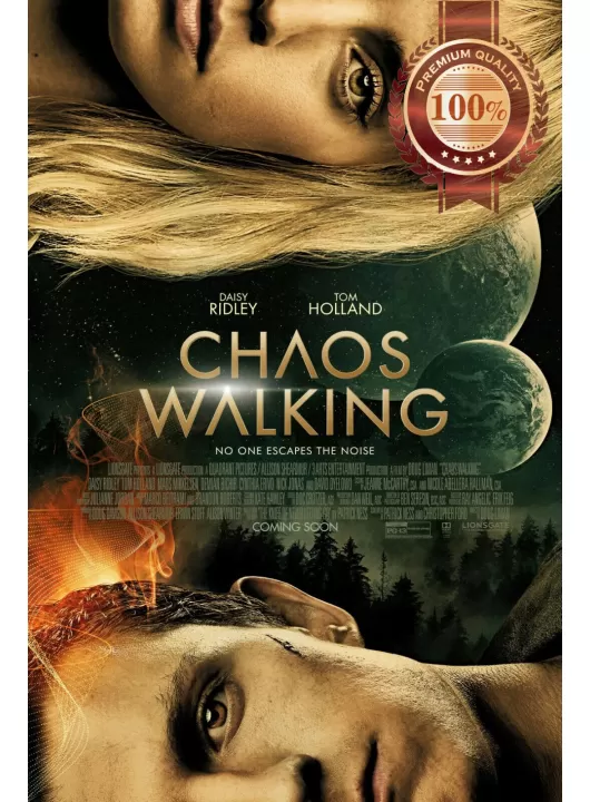 CHAOS WALKING 2019 OFFICIAL ORIGINAL CINEMA FILM MOVIE PRINT PREMIUM POSTER