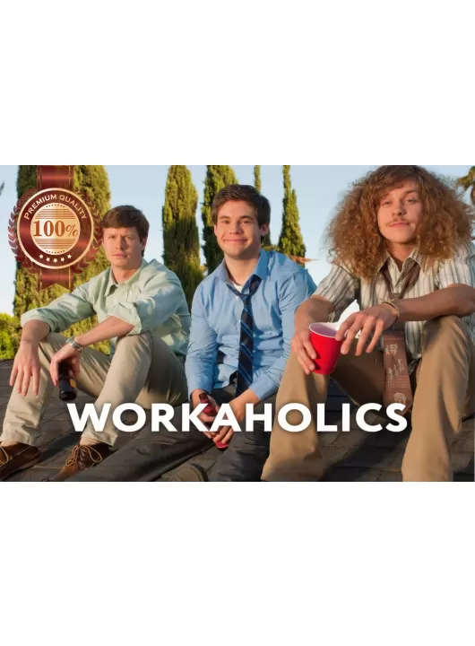 WORKAHOLICS SITTING ON ROOF CAST OFFICIAL SERIES TV SHOW PRINT PREMIUM POSTER WORKAHOLICS SITTING ON ROOF CAST OFFICIAL SERIES TV SHOW PRINT PREMIUM POSTER