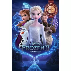FROZEN 2 II 2019 OFFICIAL DISNEY ORIGINAL CINEMA MOVIE PRINT PREMIUM POSTER