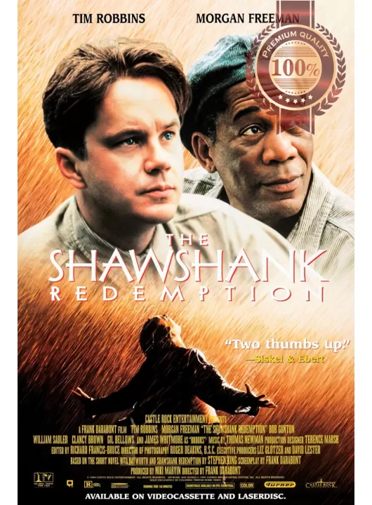 THE SHAWSHANK REDEMPTION V2 1994 90s ORIGINAL CINEMA MOVIE PRINT PREMIUM POSTER THE SHAWSHANK REDEMPTION V2 1994 90s ORIGINAL CINEMA MOVIE PRINT PREMIUM POSTER
