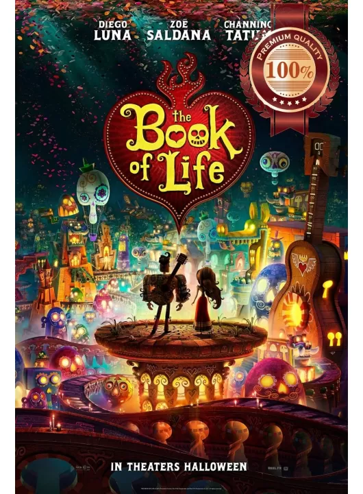 THE BOOK OF LIFE 2014 MOVIE FILM DECOR CINEMA WALL ART PRINT - PREMIUM POSTER