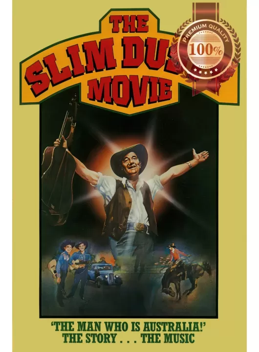THE SLIM DUSTY MOVIE 1984 80s ORIGINAL AU MOVIE FILM CINEMA PRINT PREMIUM POSTER THE SLIM DUSTY MOVIE 1984 80s ORIGINAL AU MOVIE FILM CINEMA PRINT PREMIUM POSTER
