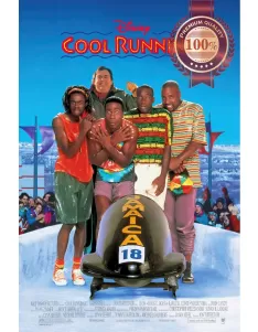 COOL RUNNINGS 1993 VERSION 2 90s ORIGINAL MOVIE CINEMA PRINT PREMIUM POSTER