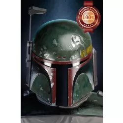 BOBA FETT HELMET MASK CLOSE UP STARWARS STAR WARS ART PRINT PREMIUM POSTER