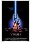 TRON 1982 80s CLASSIC ORIGINAL OFFICIAL CINEMA FILM MOVIE PRINT PREMIUM POSTER