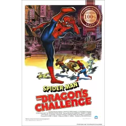 SPIDER-MAN THE DRAGONS CHALLENGE 1981 OFFICIAL ORIGINAL PRINT PREMIUM POSTER