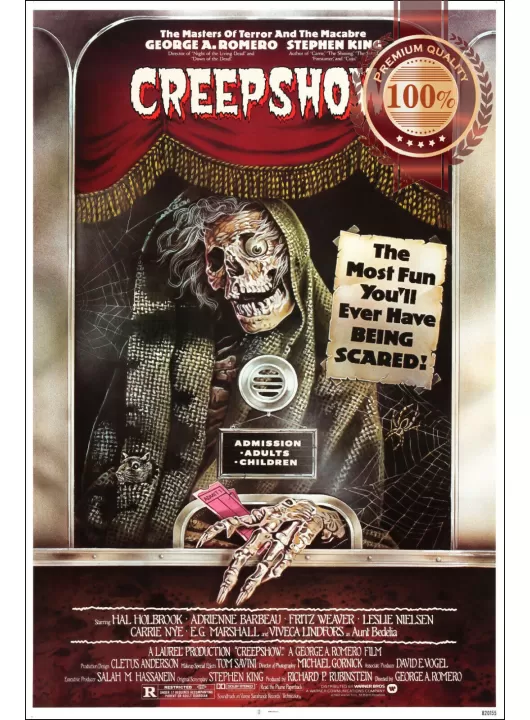 CREEPSHOW 1982 80s OFFICIAL ORIGINAL CINEMA FILM MOVIE PRINT PREMIUM POSTER