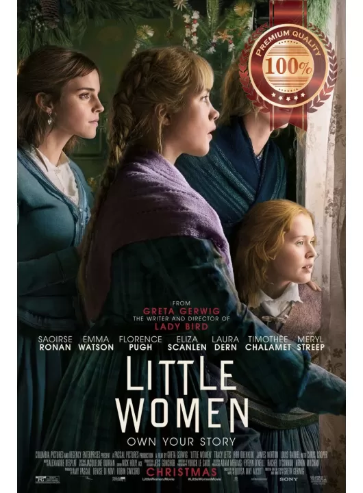 LITTLE WOMEN 2019 ORIGINAL OFFICIAL CINEMA FILM MOVIE PRINT PREMIUM POSTER