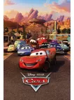 CARS 1 DISNEY 2006 3D V2 OFFICIAL ORIGINAL CINEMA MOVIE PRINT PREMIUM POSTER