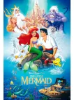 THE LITTLE MERMAID 1989 CLASSIC DISNEY CARTOON MOVIE PRINT PREMIUM POSTER