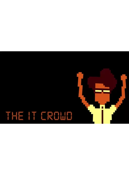 THE IT CROWD TV SHOW FUNNY PIXEL ARTWORK WALL ART PRINT PREMIUM POSTER