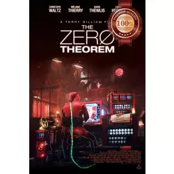 THE ZERO THEOREM 2013 ORIGINAL OFFICIAL CINEMA MOVIE FILM PRINT PREMIUM POSTER