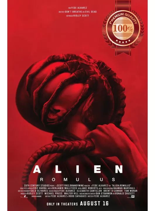 ALIEN ROMULUS 2024 FACE HUGGER ORIGINAL MOVIE FILM CINEMA PRINT PREMIUM POSTER