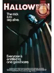 HALLOWEEN THE TRICK IS TO STAY ALIVE 70s ORIGINAL MOVIE ART PRINT PREMIUM POSTER