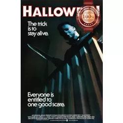 HALLOWEEN THE TRICK IS TO STAY ALIVE 70s ORIGINAL MOVIE ART PRINT PREMIUM POSTER