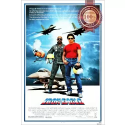 IRON EAGLE 1986 80 ORIGINAL OFFICIAL CINEMA MOVIE PRINT PREMIUM POSTER