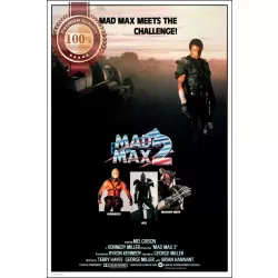 MAD MAX 2 II 1981 80s CHARACTERS ORIGINAL MOVIE FILM CINEMA PRINT PREMIUM POSTER