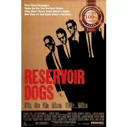 RESERVOIR DOGS 1992 90s TARANTINO V2 ORIGINAL CINEMA MOVIE PRINT PREMIUM POSTER