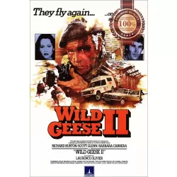 THE WILD GEESE II 2 1985 OFFICIAL ORIGINAL CINEMA MOVIE PRINT PREMIUM POSTER