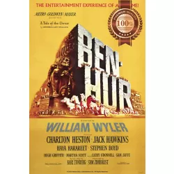 BEN-HUR 1959 CHARLTON HESTON ORIGINAL MOVIE FILM ART PRINT PREMIUM POSTER