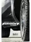 FURIOUS 7 THE FAST AND ORIGINAL OFFICIAL CINEMA MOVIE PRINT PREMIUM POSTER