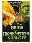 THE BRIDE OF FRANKENSTEIN 1935 30s ORIGINAL CINEMA MOVIE PRINT PREMIUM POSTER
