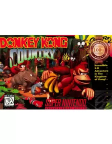 DONKEY KONG COUNTRY SNES ORIGINAL VIDEO GAME ART ARTWORK PRINT PREMIUM POSTER