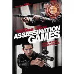 ASSASSINATION GAMES 2011 VAN DAMME ORIGINAL MOVIE CINEMA PRINT PREMIUM POSTER