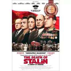 THE DEATH OF STALIN 2017 ORIGINAL CINEMA MOVIE FILM PRINT PREMIUM POSTER