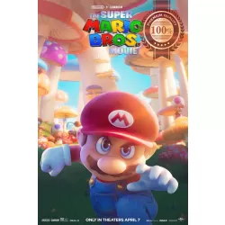 THE SUPER MARIO BROS MOVIE CHARACTER 2023 ORIGINAL CINEMA PRINT PREMIUM POSTER