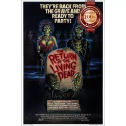 RETURN OF THE LIVING DEAD 1985 80s ORIGINAL CINEMA MOVIE PRINT PREMIUM POSTER