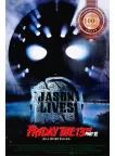 FRIDAY THE 13TH JASON LIVES 1986 80s ORIGINAL MOVIE CINEMA PRINT PREMIUM POSTER