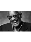 RAY CHARLES SINGING GLASSES REFLECTION PIANO HOME PHOTO PRINT PREMIUM POSTER