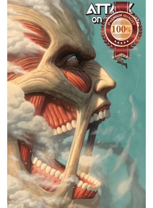 ATTACK ON TITAN ANIME FIGHTING COLOSSAL MANGA ART PHOTO PRINT PREMIUM POSTER ATTACK ON TITAN ANIME FIGHTING COLOSSAL MANGA ART PHOTO PRINT PREMIUM POSTER