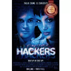 HACKERS 1995 90s ORIGINAL CINEMA MOVIE FILM ART PRINT PREMIUM POSTER