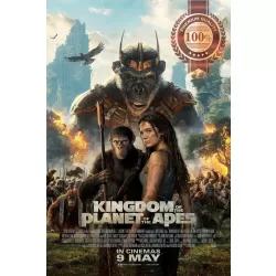 KINGDOM OF THE PLANET OF THE APES 2024 MOVIE FILM CINEMA PRINT PREMIUM POSTER