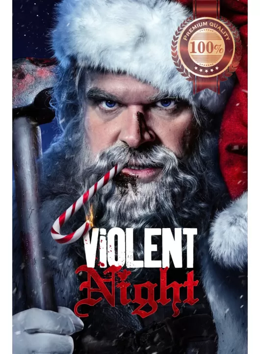 VIOLENT NIGHT 2022 ORIGINAL CINEMA MOVIE FILM ART PRINT PREMIUM POSTER