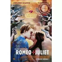 ROMEO AND JULIET & 1996 OFFICIAL ORIGINAL CINEMA MOVIE PRINT PREMIUM POSTER