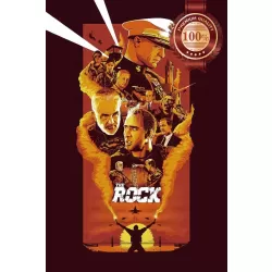THE ROCK NEW ART 1996 90s ORIGINAL MOVIE FILM CINEMA PRINT PREMIUM POSTER