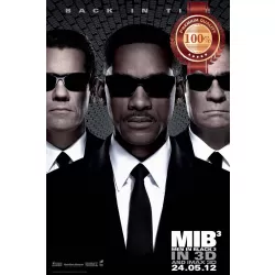 MEN IN BLACK 3 MIB III THREE MOVIE ORIGINAL CINEMA FILM PRINT PREMIUM POSTER
