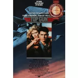 TOP GUN TOM CRUISE V2 1986 80s MOVIE ORIGINAL CINEMA PRINT PREMIUM POSTER