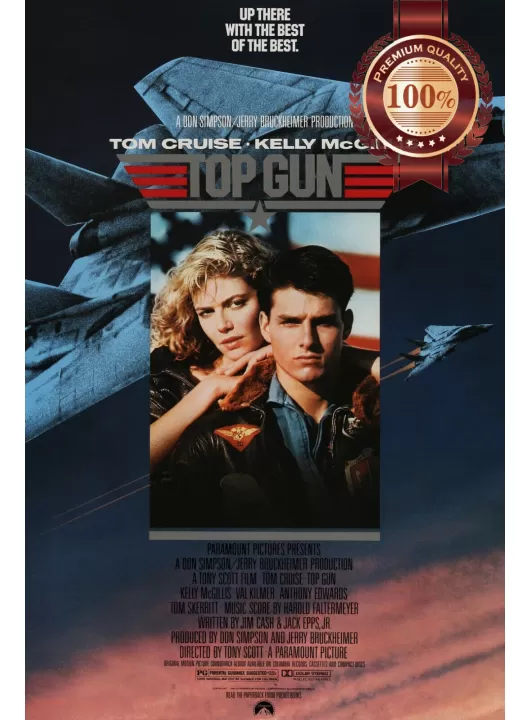 TOP GUN TOM CRUISE V2 1986 80s MOVIE ORIGINAL CINEMA PRINT PREMIUM POSTER TOP GUN TOM CRUISE V2 1986 80s MOVIE ORIGINAL CINEMA PRINT PREMIUM POSTER