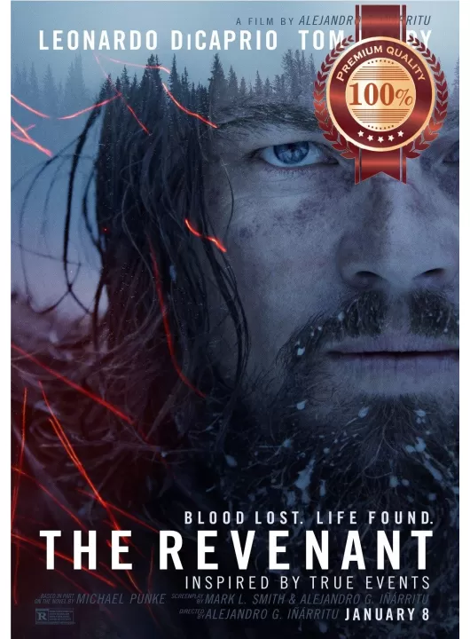THE REVENANT 2015 LEONARDO DICAPRIO ORIGINAL MOVIE HOME ART PRINT PREMIUM POSTER