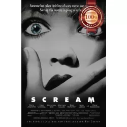 SCREAM 1 FIRST ORIGINAL1996 SLASHER CINEMA FILM MOVIE PRINT PREMIUM POSTER