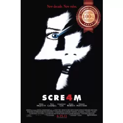 SCREAM 4 FOUR IV ORIGINAL 2011SLASHER CINEMA FILM MOVIE PRINT PREMIUM POSTER