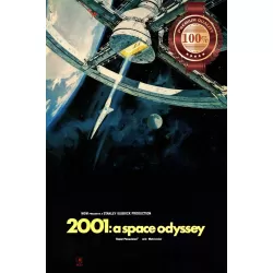 2001: A SPACE ODYSSEY 1968 ORIGINAL STANLEY KUBRICK MOVIE PRINT PREMIUM POSTER
